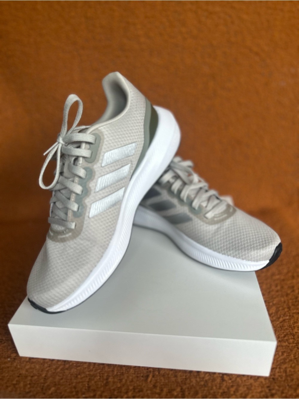 adidas Women's Running Sneakers - Light Beige/White